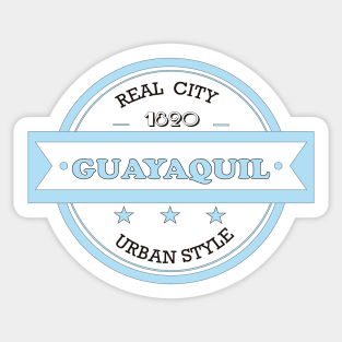 Guayaquil Real City Sticker